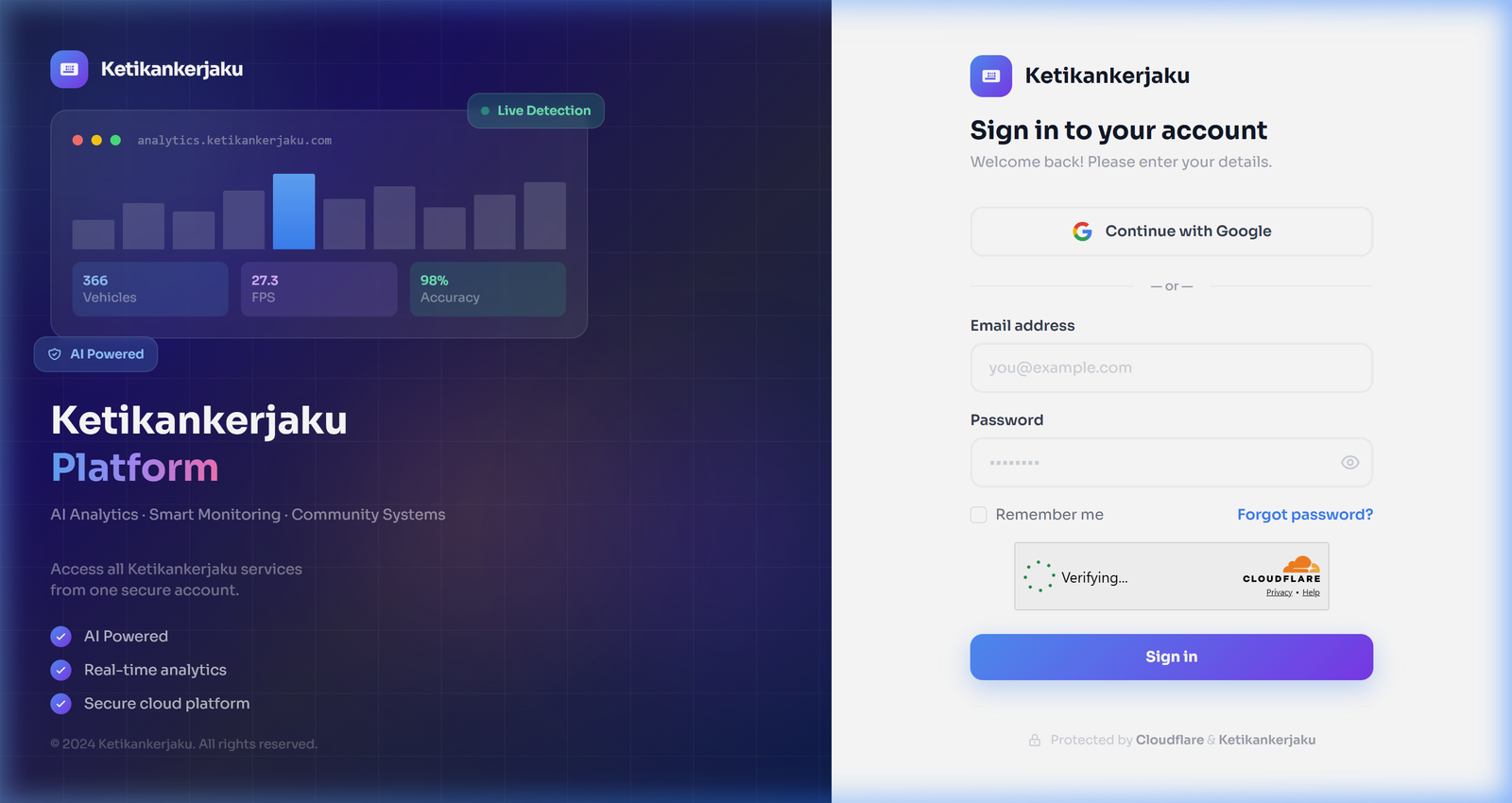 Analytics Dashboard Mockup